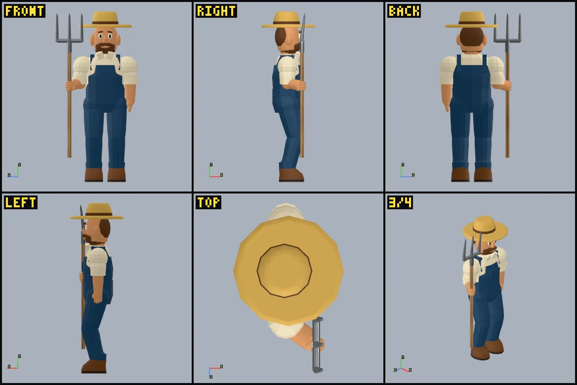 Saved review views of the farmer back clothing repair.