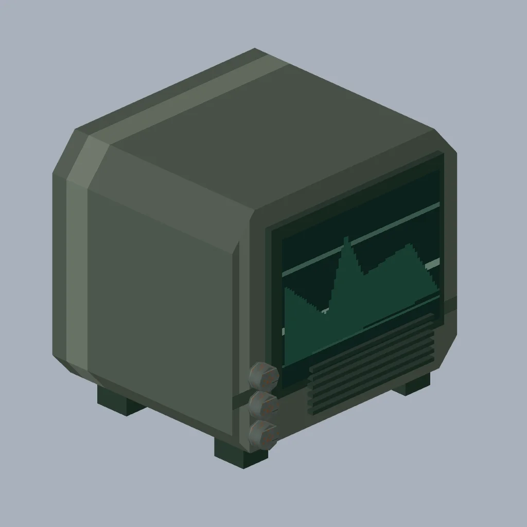 Original modular cabin collection. 258 triangles; named assembly and interaction interfaces.