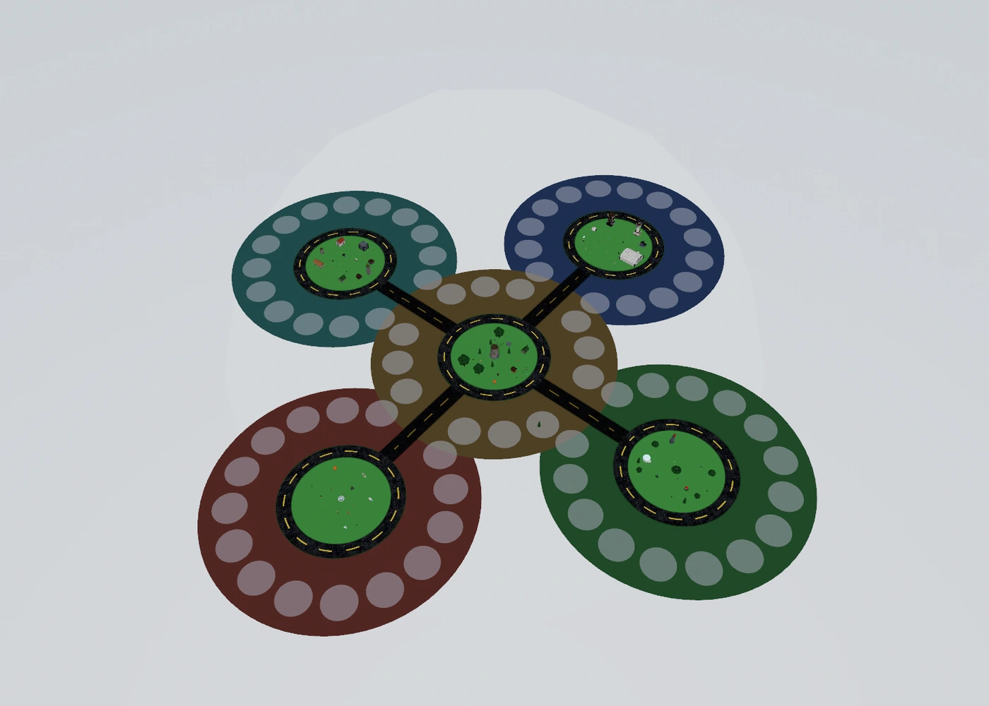 Public Kiln City in the browser with shared lots, live controls, and generated assets