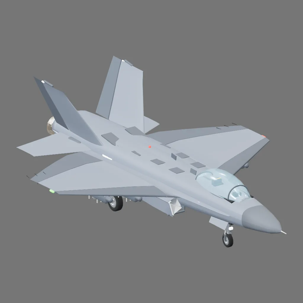 Historical gallery render of Fighter jet; see the poster provenance below.