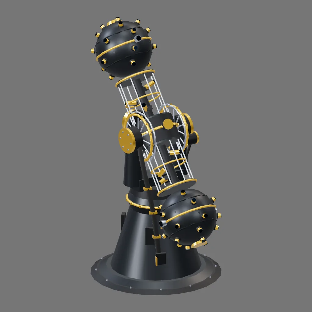 Historical gallery render of Planetarium projector; see the poster provenance below.
