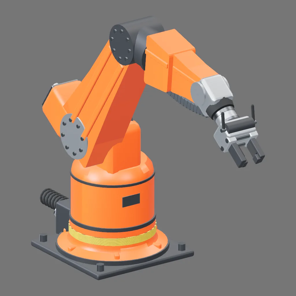 Historical gallery render of Robot arm; see the poster provenance below.